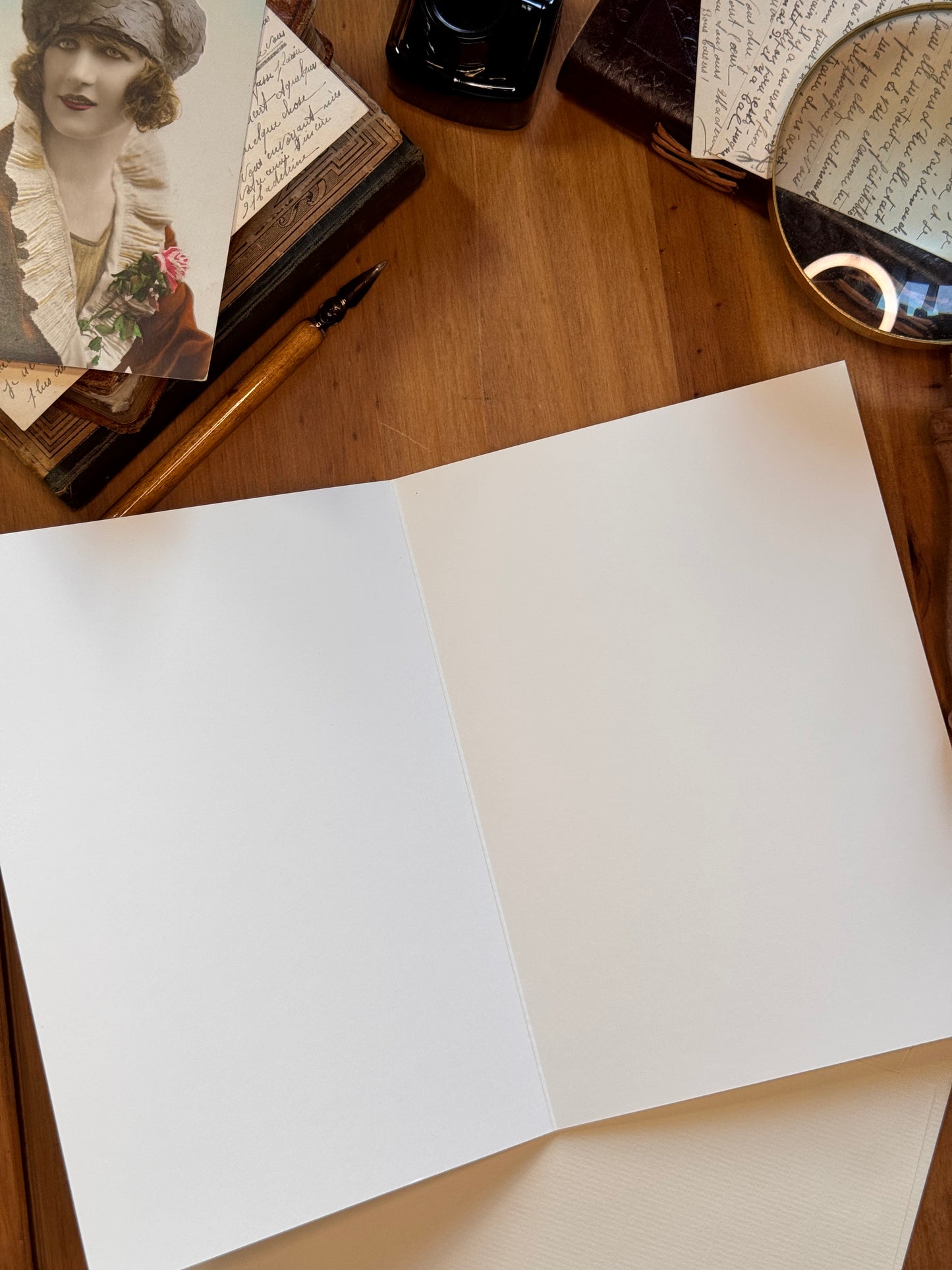 Carte illustrée d’après une correspondance retrouvée - Le Jour de la permission