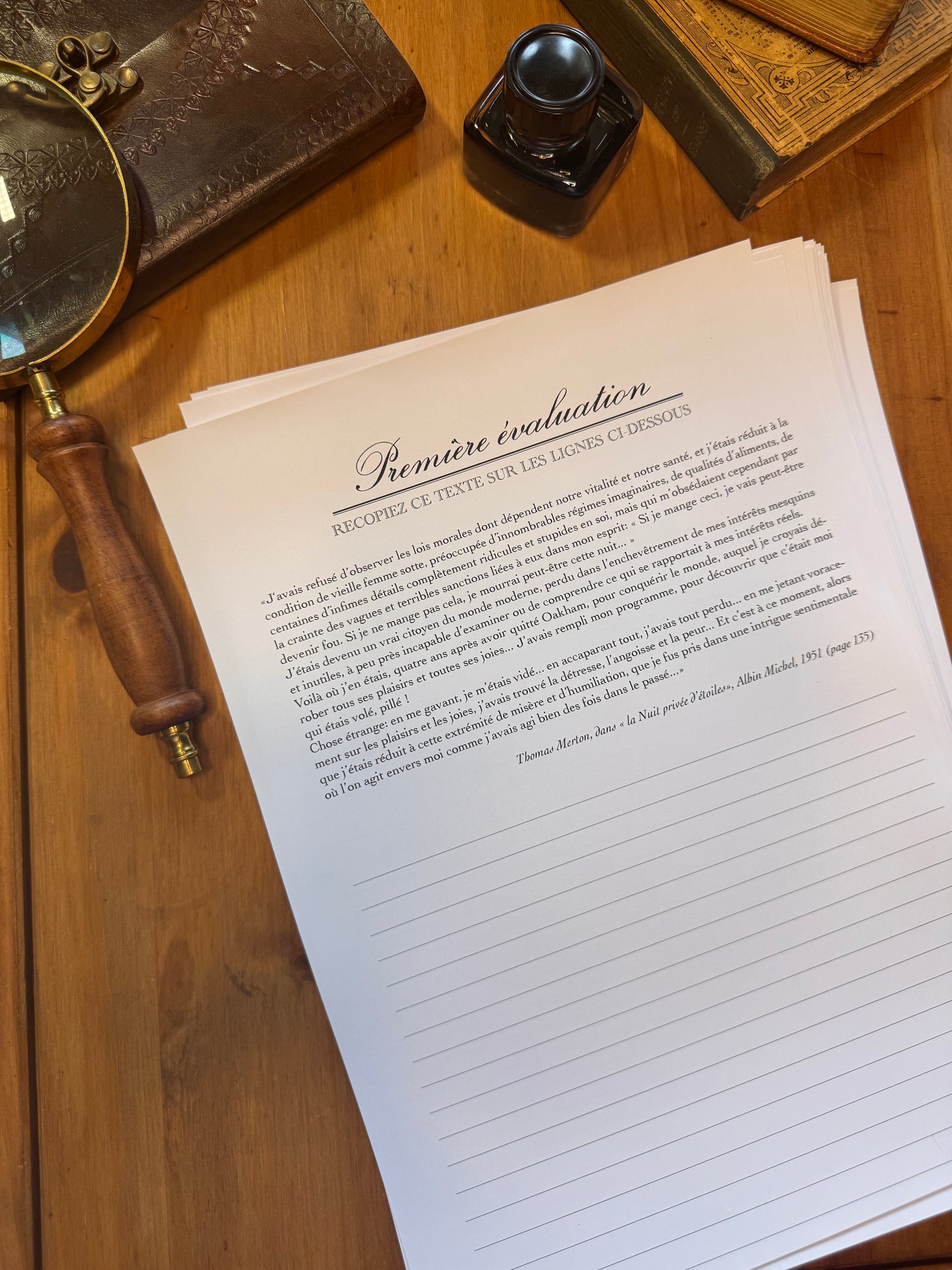 30 jours pour une belle écriture - 69 pages PDF à imprimer