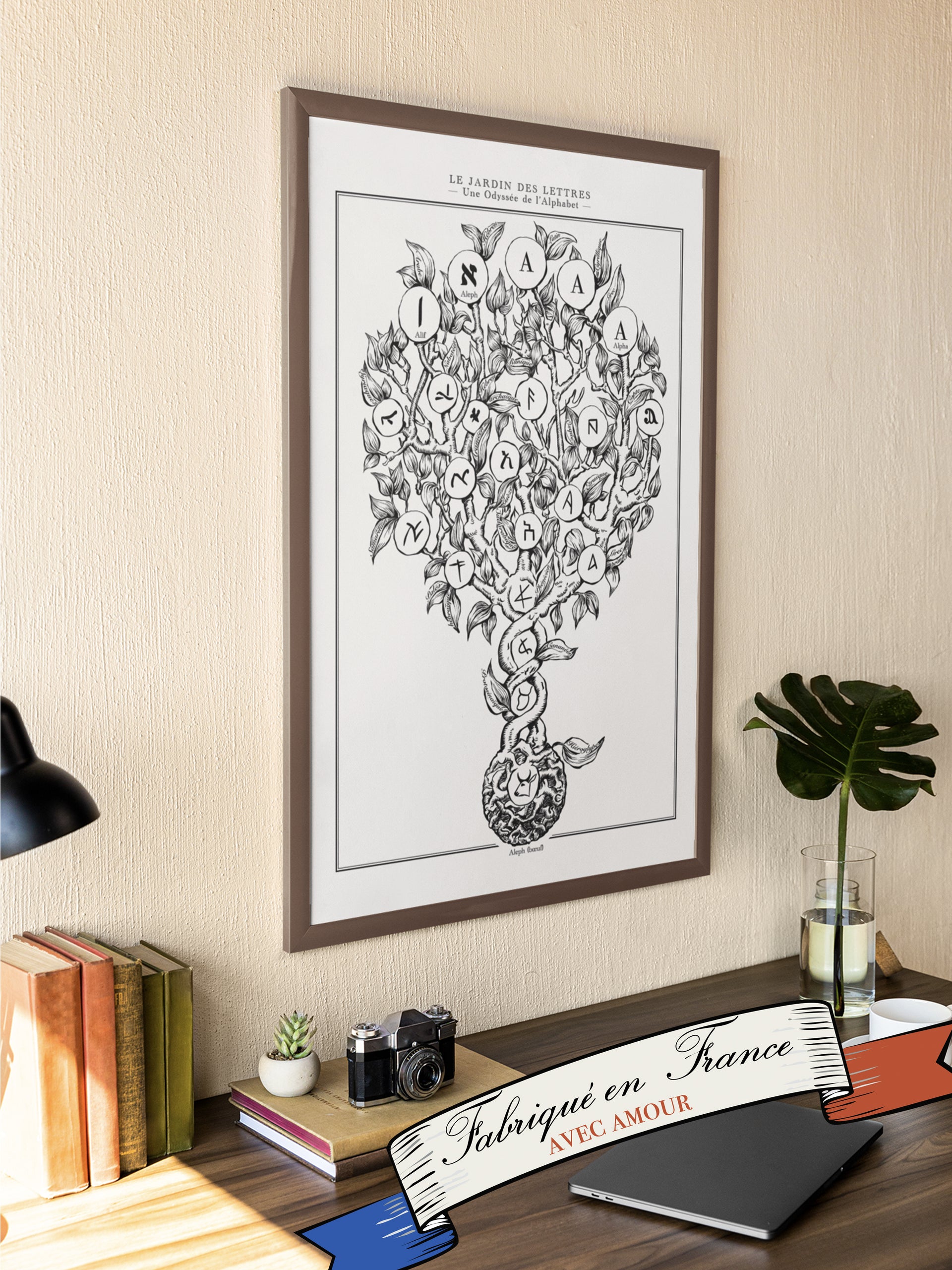 A - Le Jardin des Lettres