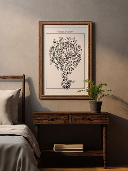 A - Le Jardin des Lettres