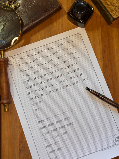30 jours pour une belle écriture - 69 pages PDF à imprimer