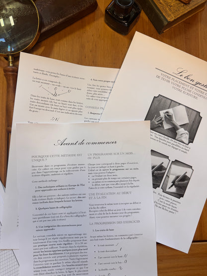30 jours pour une belle écriture - 69 pages PDF à imprimer