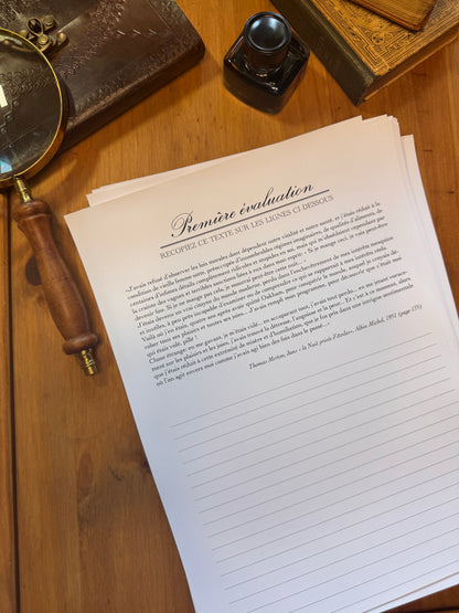30 jours pour une belle écriture - 69 pages PDF à imprimer