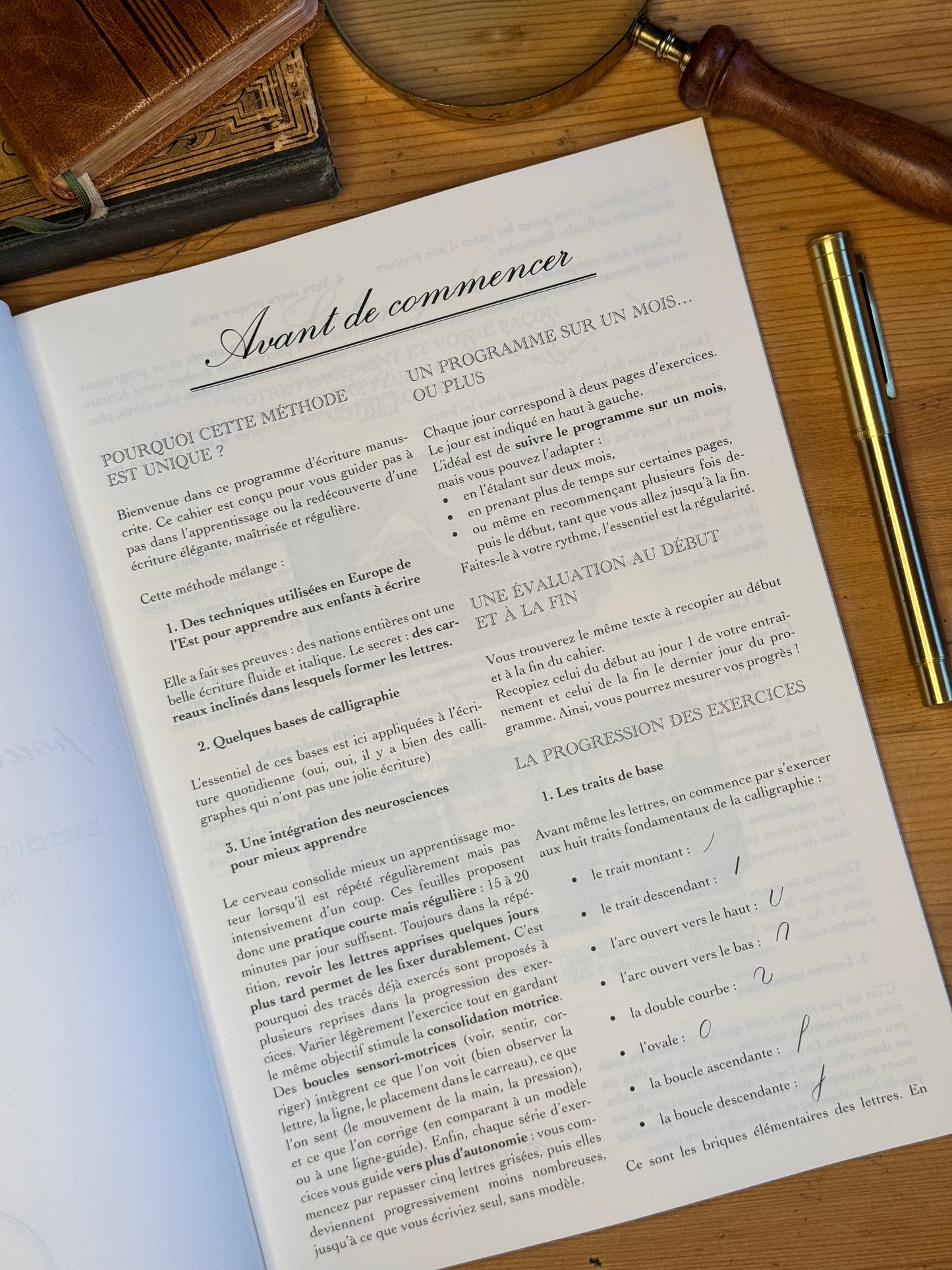 Cahier 30 jours pour une belle écriture