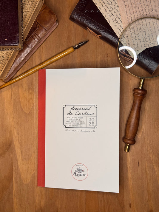 Journal de Carême 2026 - le carnet