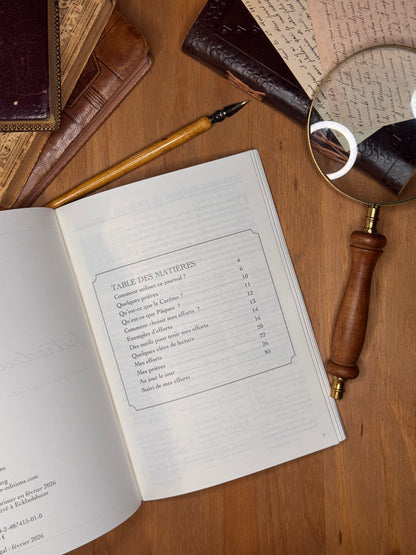 Journal de Carême 2026 - le carnet