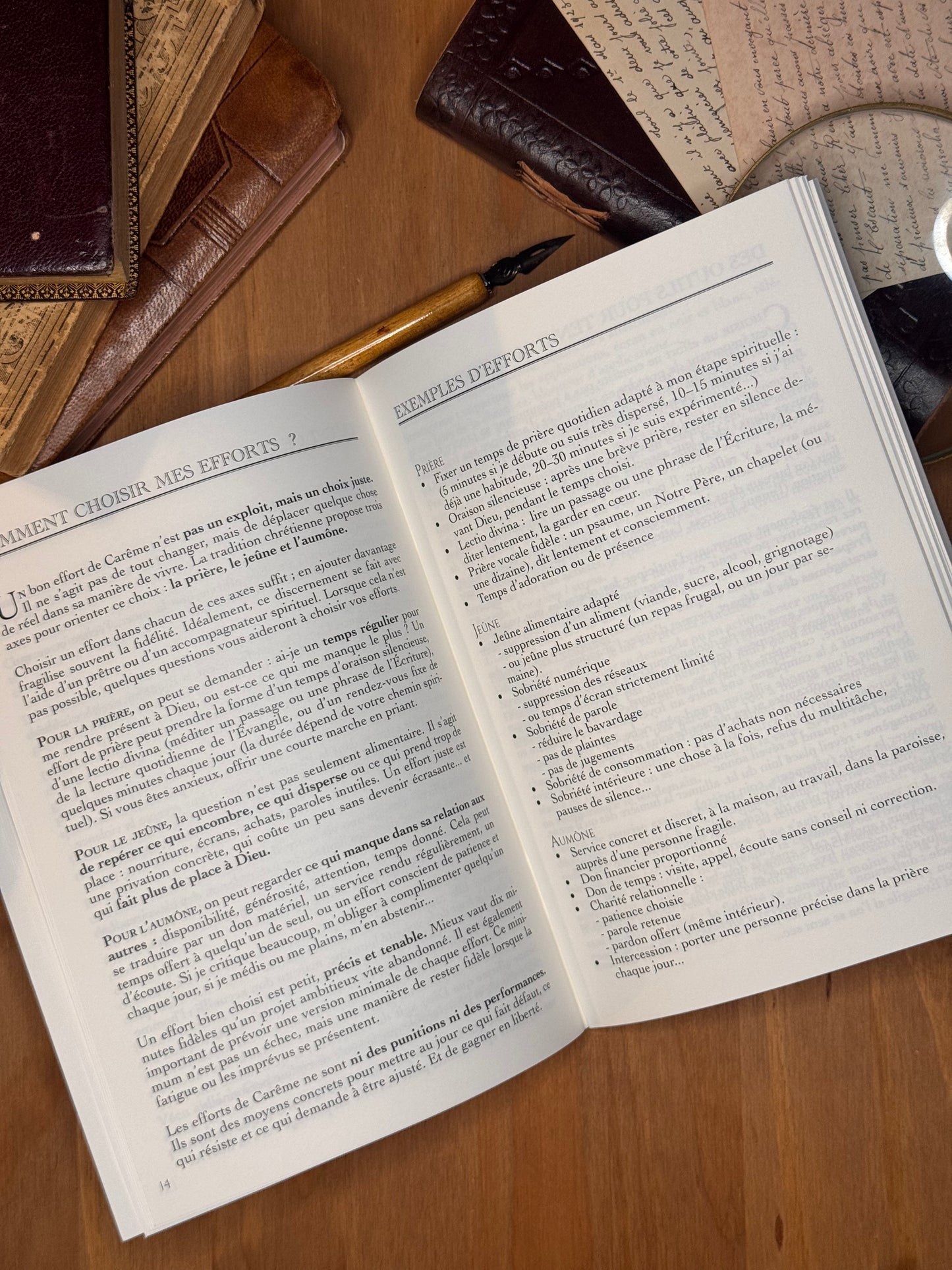 Journal de Carême 2026 - le carnet