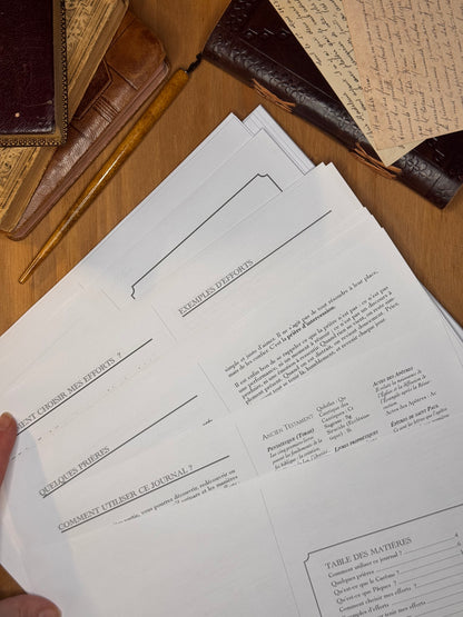 Journal de Carême 2026 - PDF à imprimer