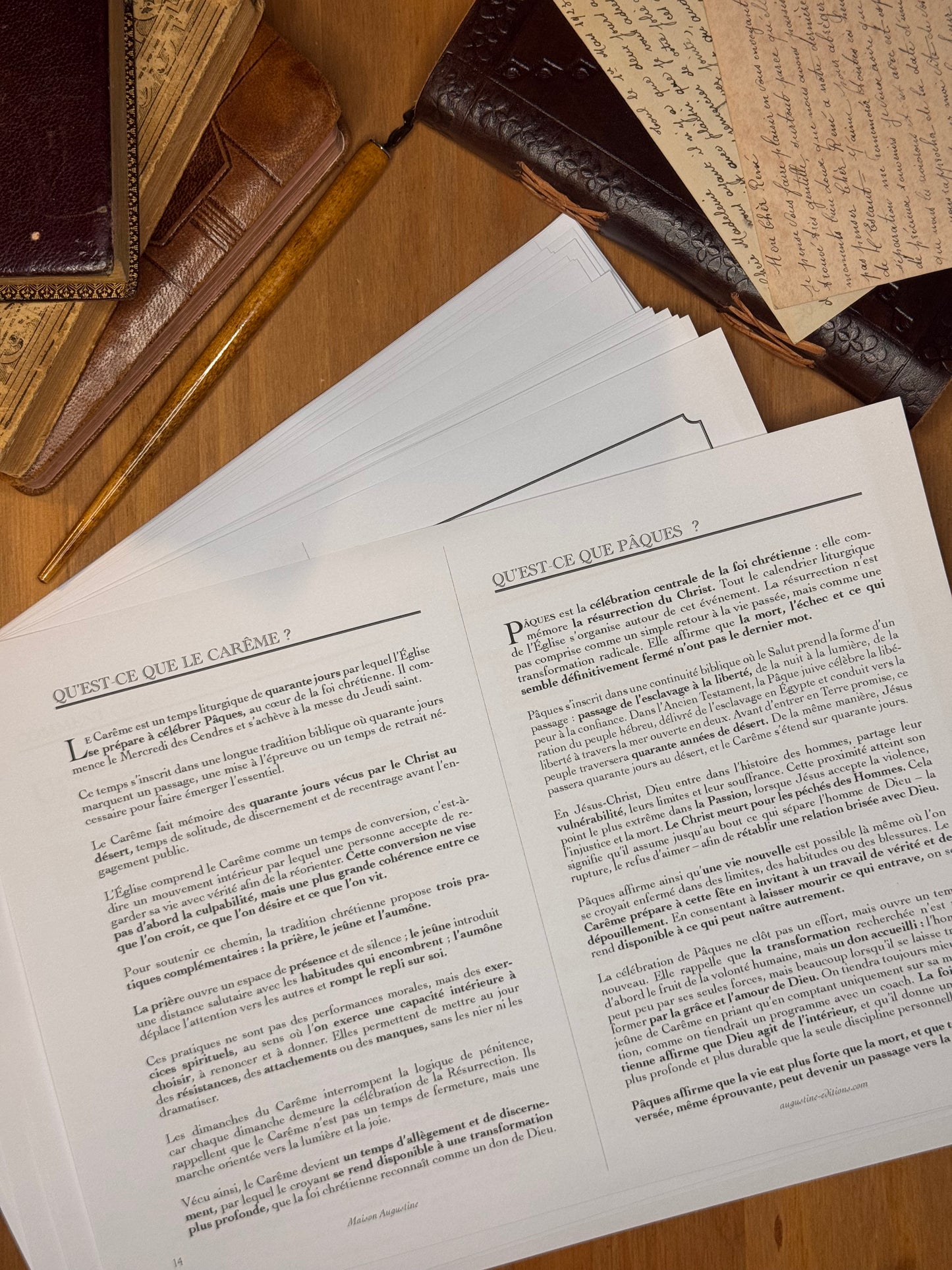 Journal de Carême 2026 - PDF à imprimer