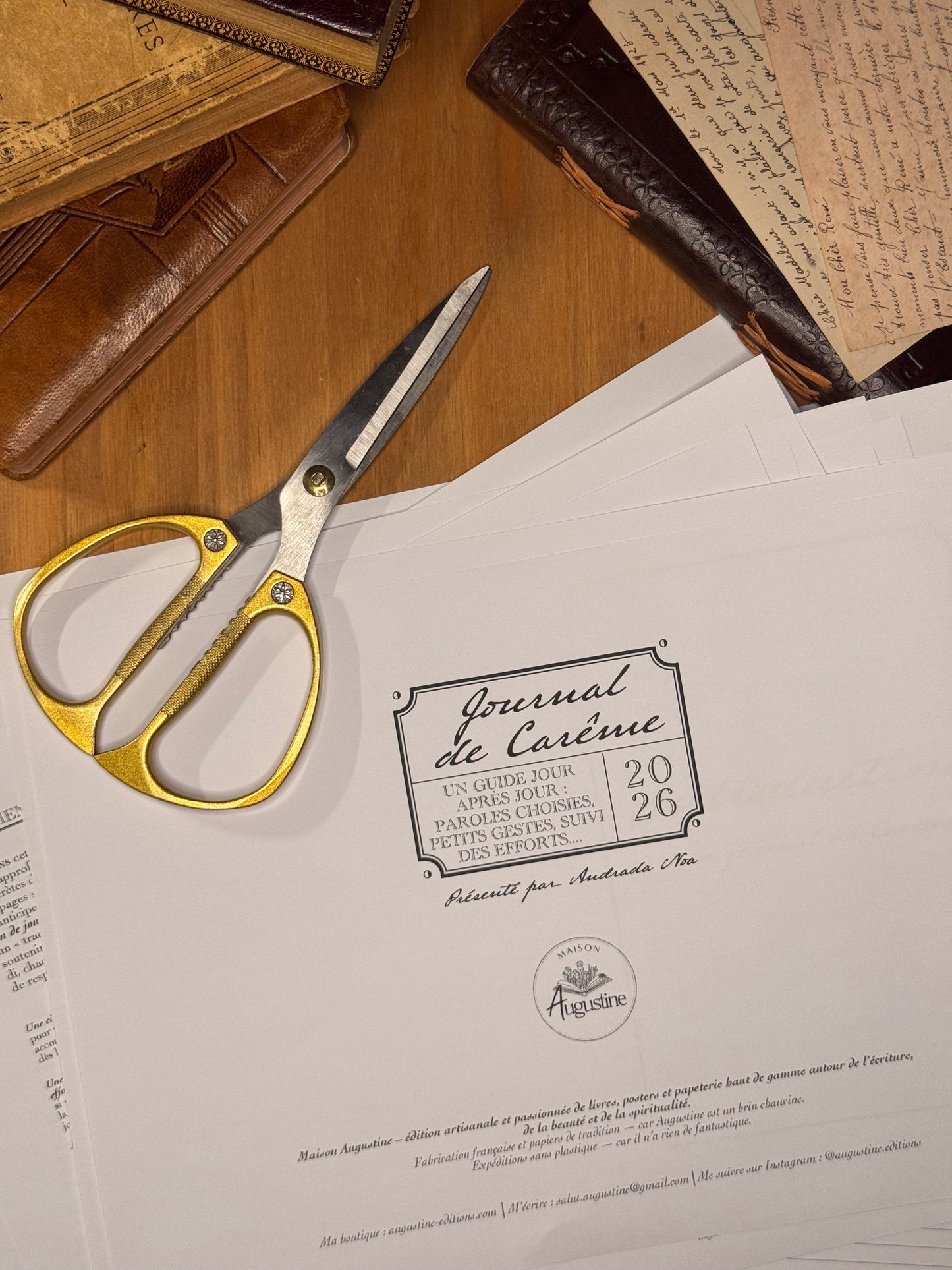 Journal de Carême 2026 - PDF à imprimer